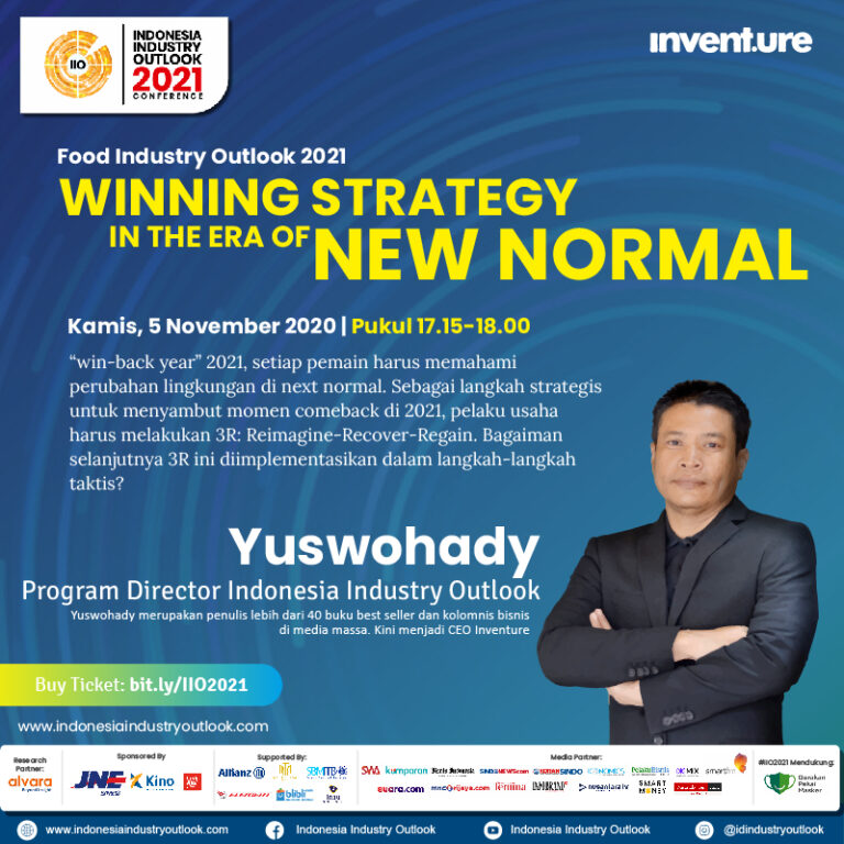 Yuswohady, Founder Indonesia Industry Outlook 2021 Conference
